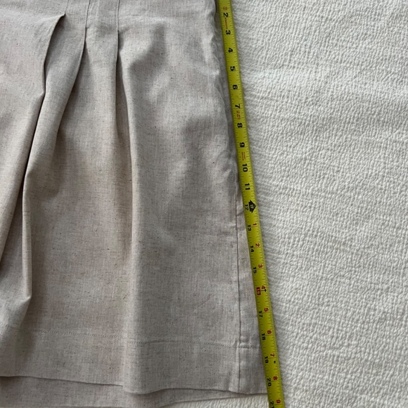Banana Republic NWT linen blend shorts/skort size XL - Picture 5 of 9
